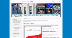 Desktop Screenshot of mgoksir-sokolow.pl